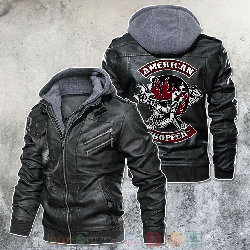 American_Chopper_Skull_Leather_Jacket