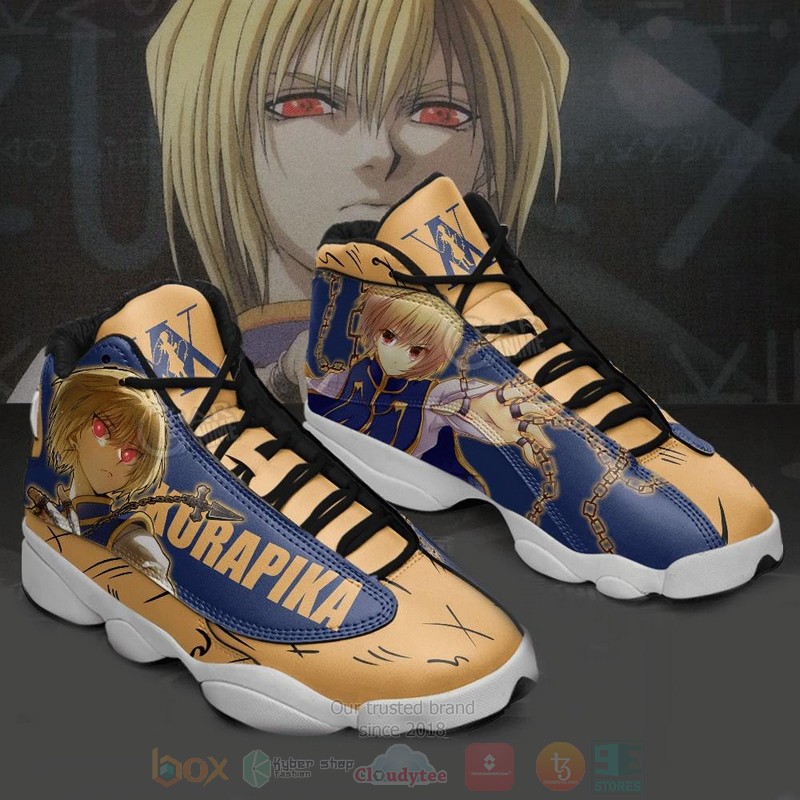 Kurapika_Sneakers_Hunter_X_Hunter_Custom_Anime_Air_Jordan_13_Shoes