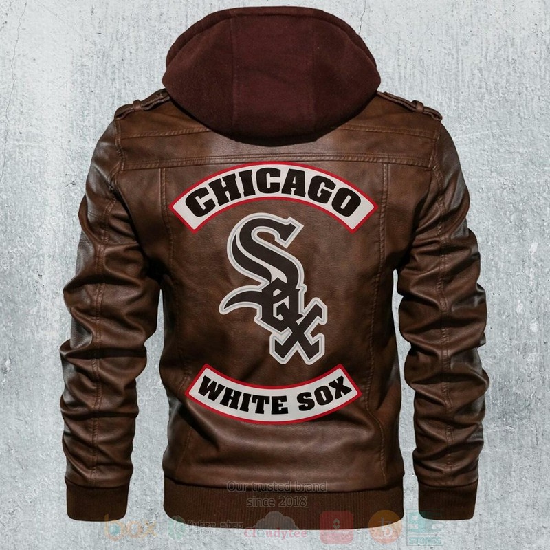 Chicago_White_Sox_MLB_Baseball_Motorcycle_Brwon_Leather_Jacket
