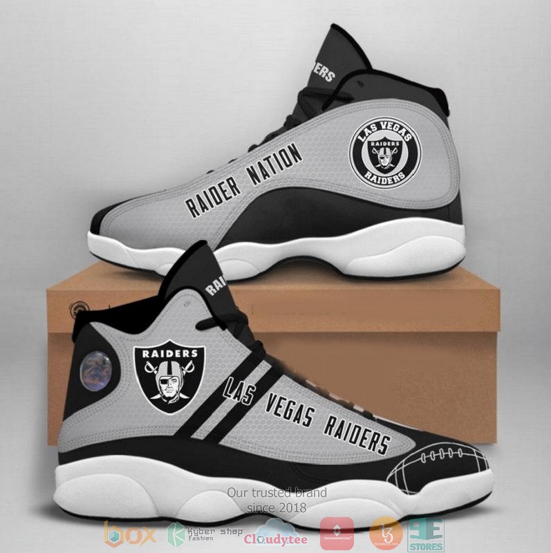 Las_Vegas_Raiders_NFL_big_logo_Football_Team_16_Air_Jordan_13_Sneaker_Shoes
