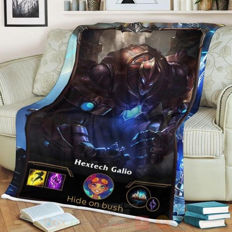 League_of_Legends_Galio_Custom_Name_Sherpa_Blanket_1