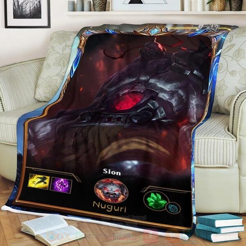 League_of_Legends_Sion_Custom_Name_Sherpa_Blanket_1