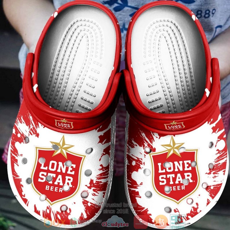 Lone_Star_Beer_Drinking_Crocband_Clog_Shoes