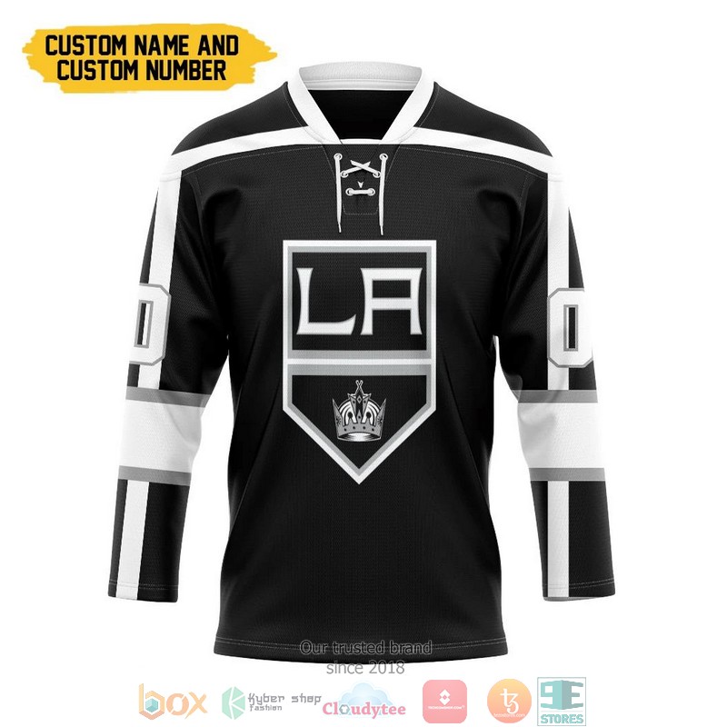 Los_Angeles_Kings_NHL_Custom_Name_and_Number_Black_Hockey_Jersey_Shirt