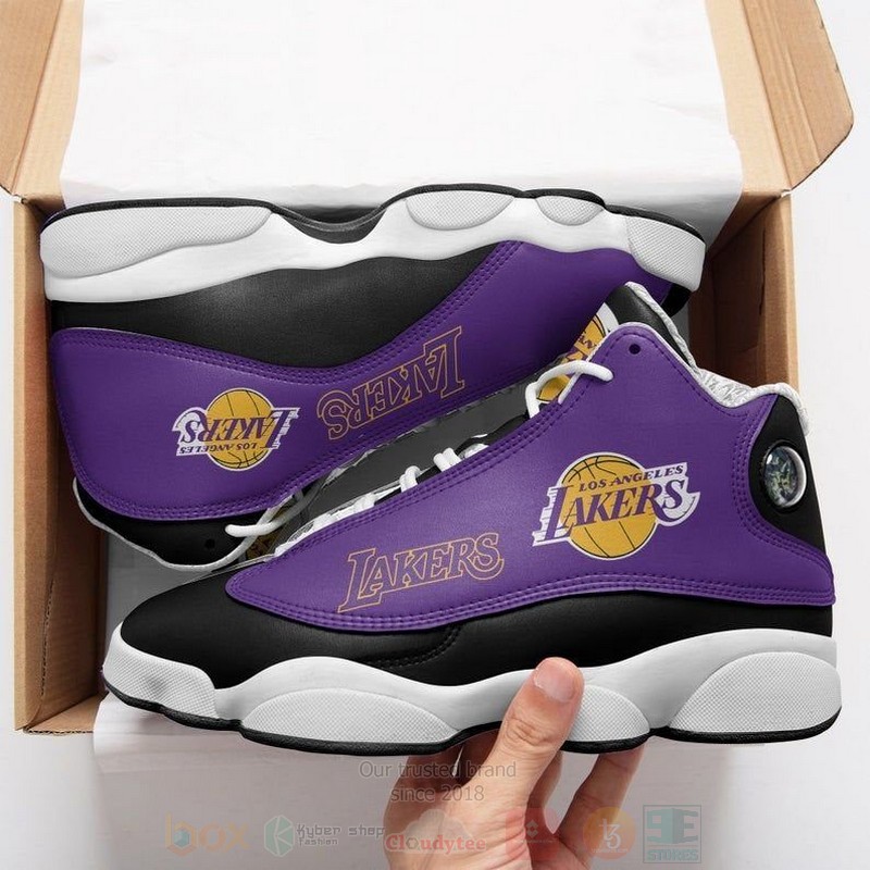 Los_Angeles_Lakers_NBA_Teams_Air_Jordan_13_Shoes