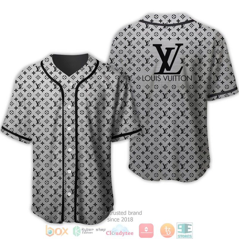 Louis_Vuitton_Black_LV_Grey_Baseball_Jersey