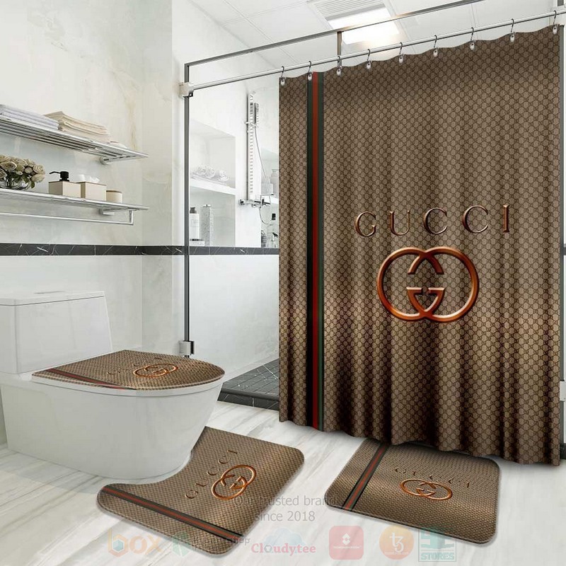 Louis_Vuitton_Brown-Red_Bathroom_Sets