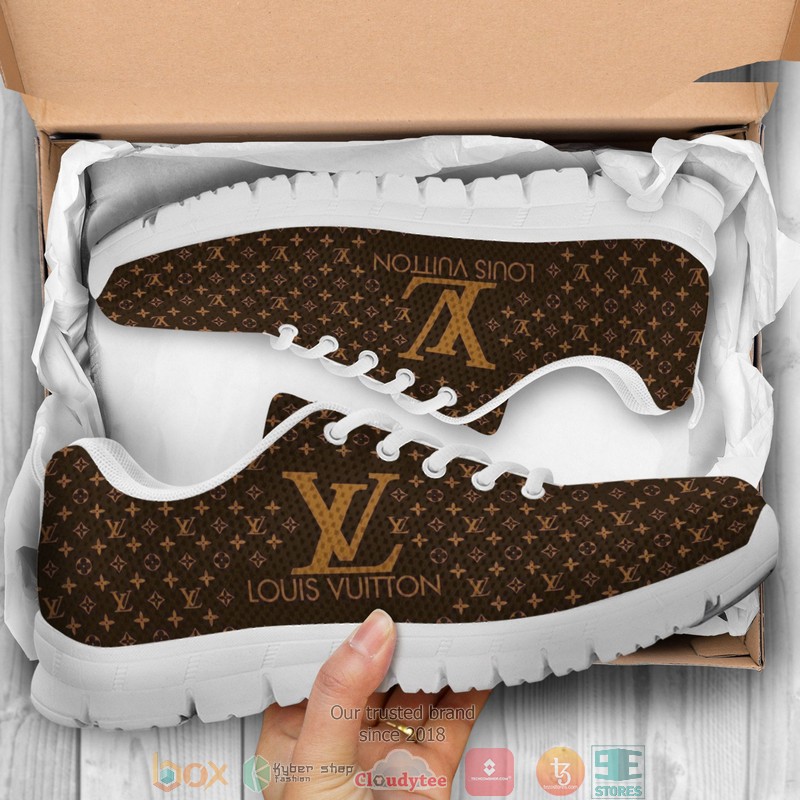 Louis_Vuitton_Orange_LV_black_Sneaker