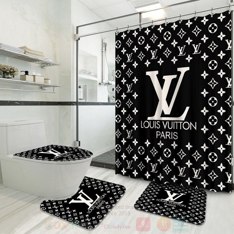 Louis_Vuitton_Paris_Black-White_Logos_Bathroom_Sets
