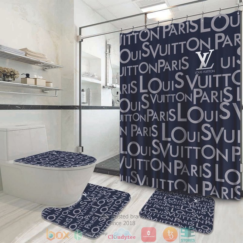 Louis_Vuitton_Paris_Navy_Curtain_Bathroom_Set