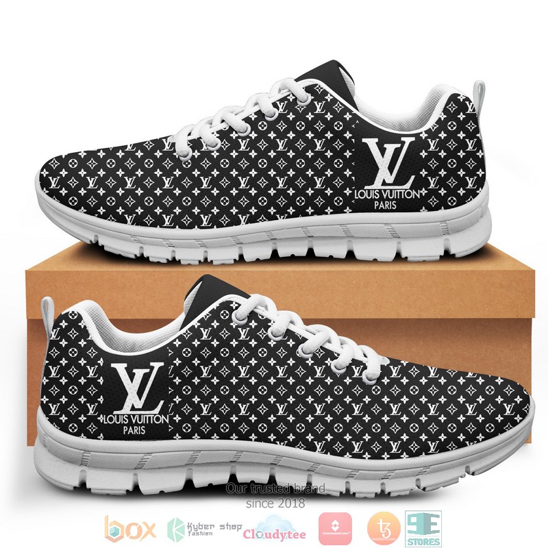 Louis_Vuitton_Paris_White_LV_black_Sneaker