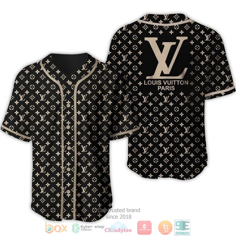 Louis_Vuitton_Paris_black_pattern_baseball_jersey