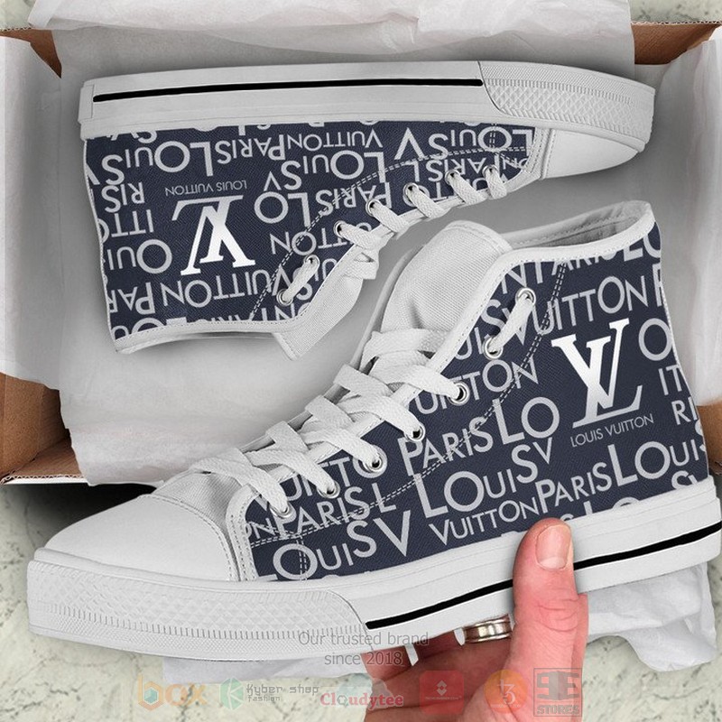 Louis_Vuitton_Paris_blue_pattern_canvas_low_top_shoes