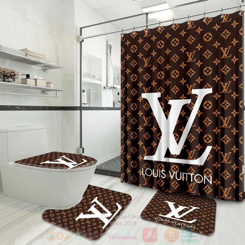 Louis_Vuitton_White_Logo_Inspired_Luxury_Shower_Curtain_Set