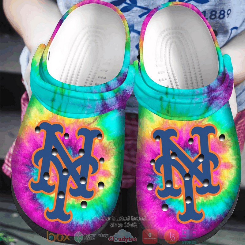 MLB_New_York_Yankees_Pink_Colorful_Crocs_Crocband_Clog