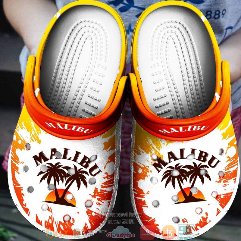 Malibu_Coconut_Rum_Drinking_Crocband_Clog_Shoes