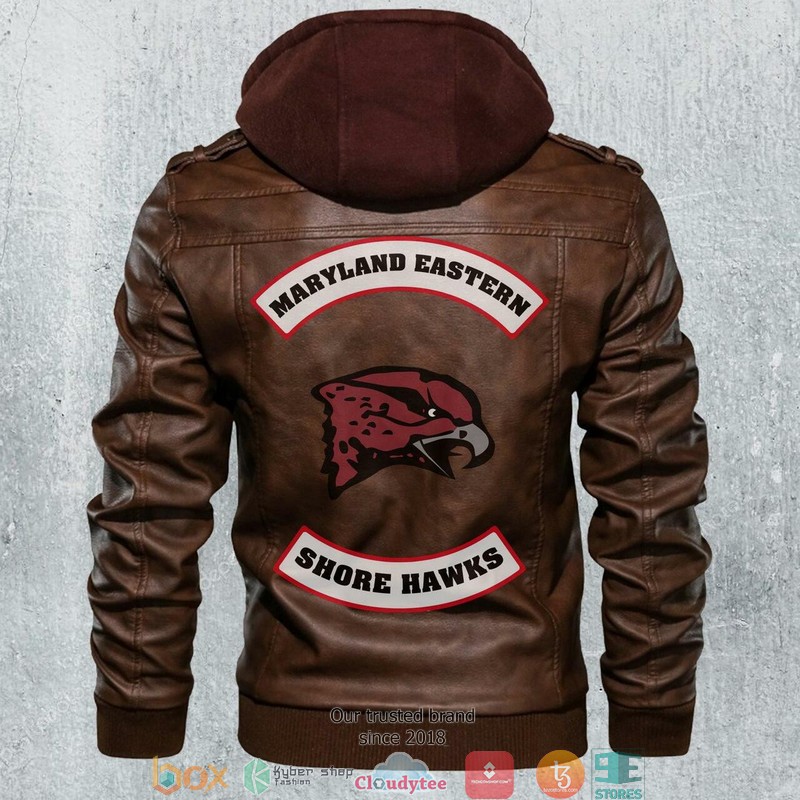 Marryland_Eastern_Shore_Hawks_NCAA_Football_Leather_Jacket