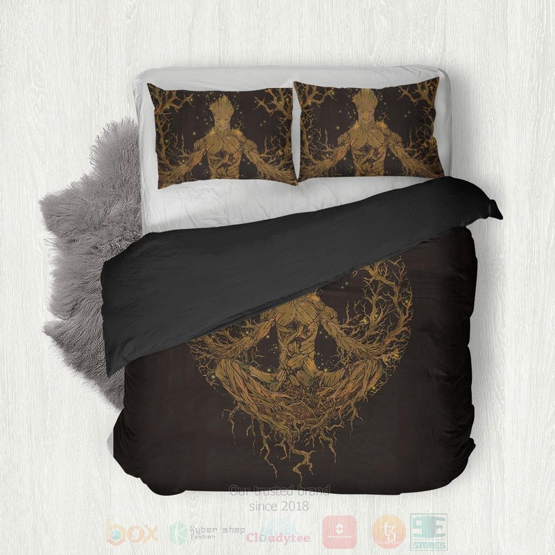 Marvel_Mandala_Groot_Bedding_Set