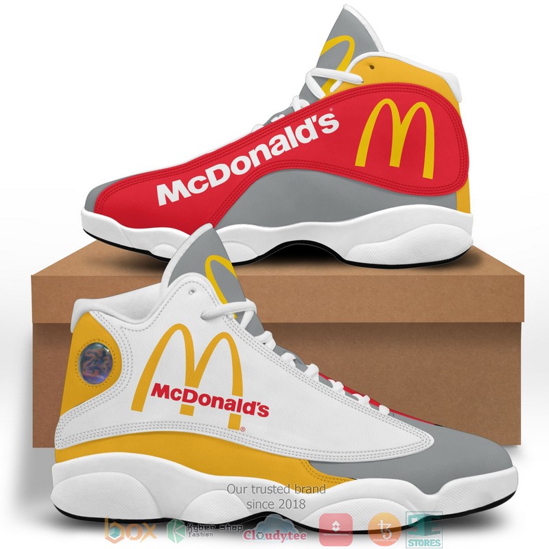 McDonalds_Logo_Bassic_Air_Jordan_13_Sneaker_Shoes