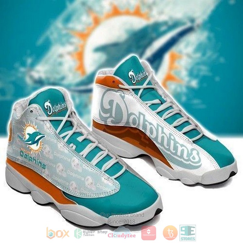 Miami_Dolphins_NFL_football_teams_logo_Air_Jordan_13_shoes
