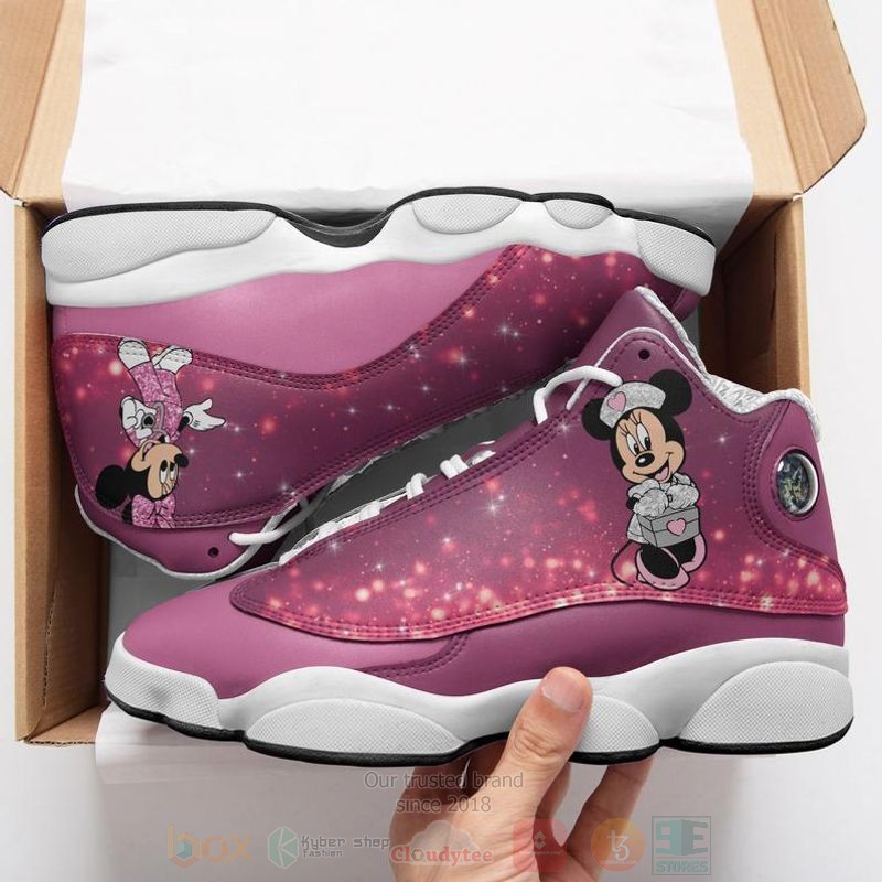 Mickey_Mouse_Disney_Custom_Air_Jordan_13_Shoes