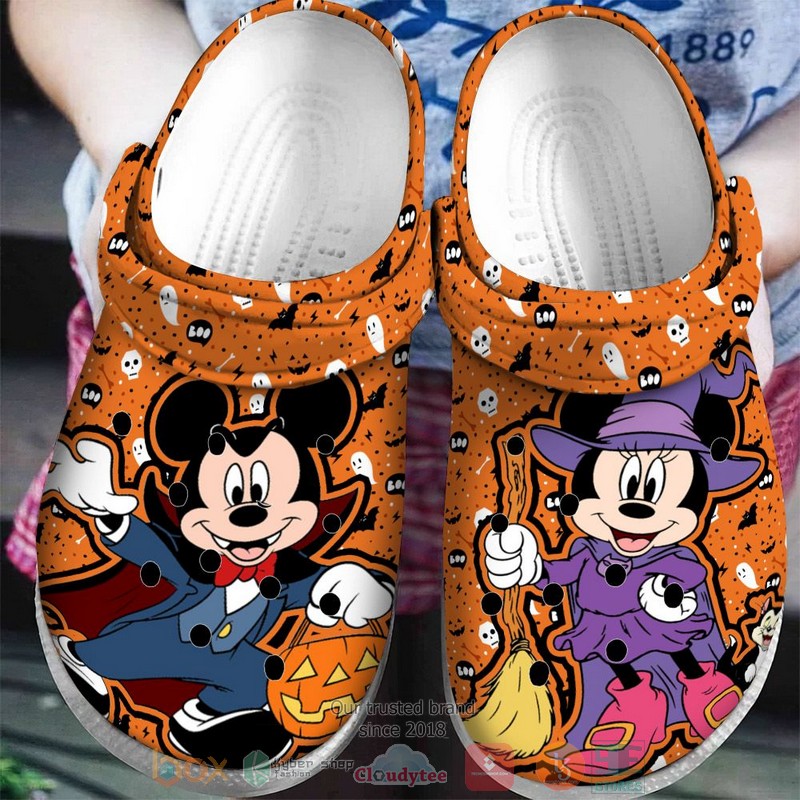 Mickey_Mouse_Minnie_Mouse_Halloween_Crocband_Clog