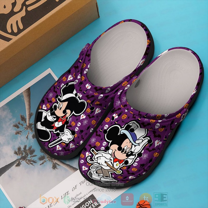 Mickey_Mouse_magician_purple_Crocband_Clog_1