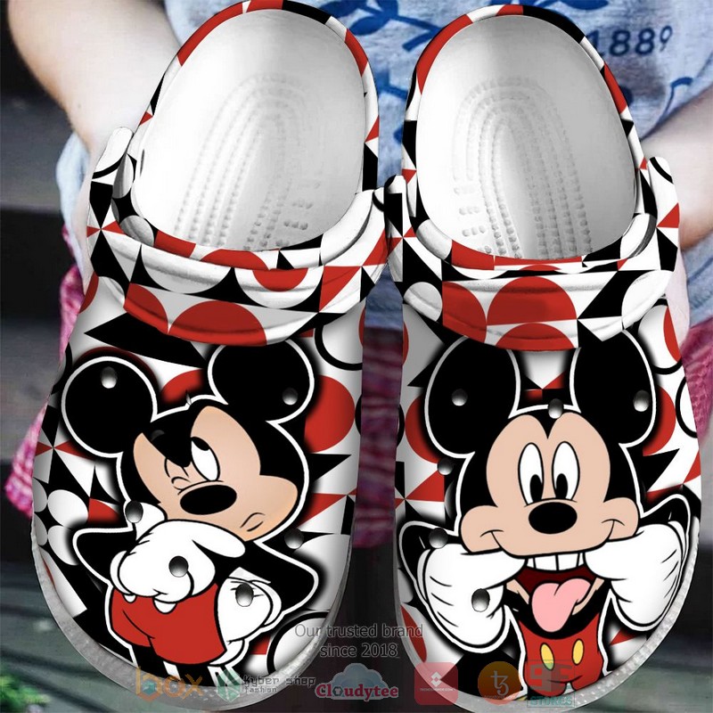 Mickey_Mouse_white_red_Crocband_Clog