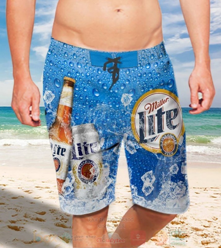 Miller_Lite_Beer_Hawaiian_Short