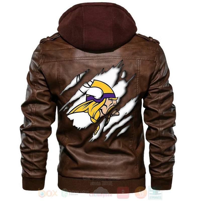 Minnesota_Vikings_NFL_Football_Sons_of_Anarchy_Brown_Motorcycle_Leather_Jacket