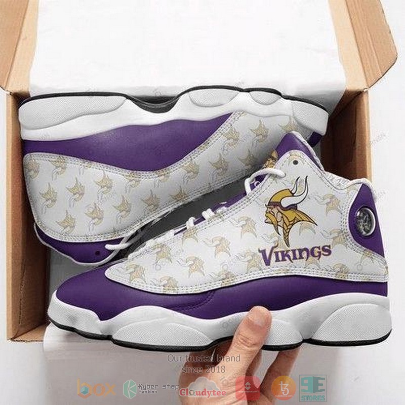 Minnesota_Vikings_football_NFL_teams_Air_Jordan_13_shoes