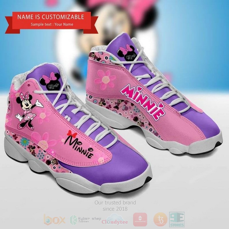 Minnie_Mouse_Minnie_Disney_Custom_Name_Air_Jordan_13_Shoes