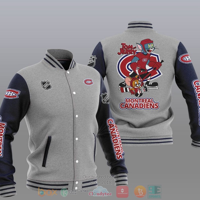 Montreal_Canadiens_NHL_Tom_And_Jerry_Baseball_Jacket_1