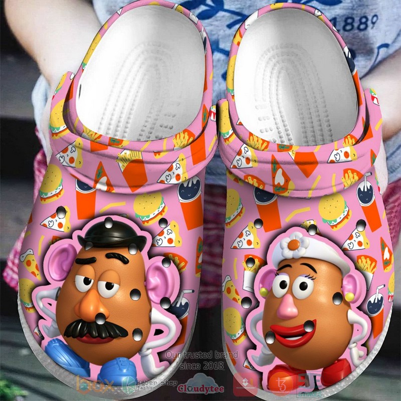 Mr_Potato_Head_and_his_wife_pink_Crocband_Clog_1