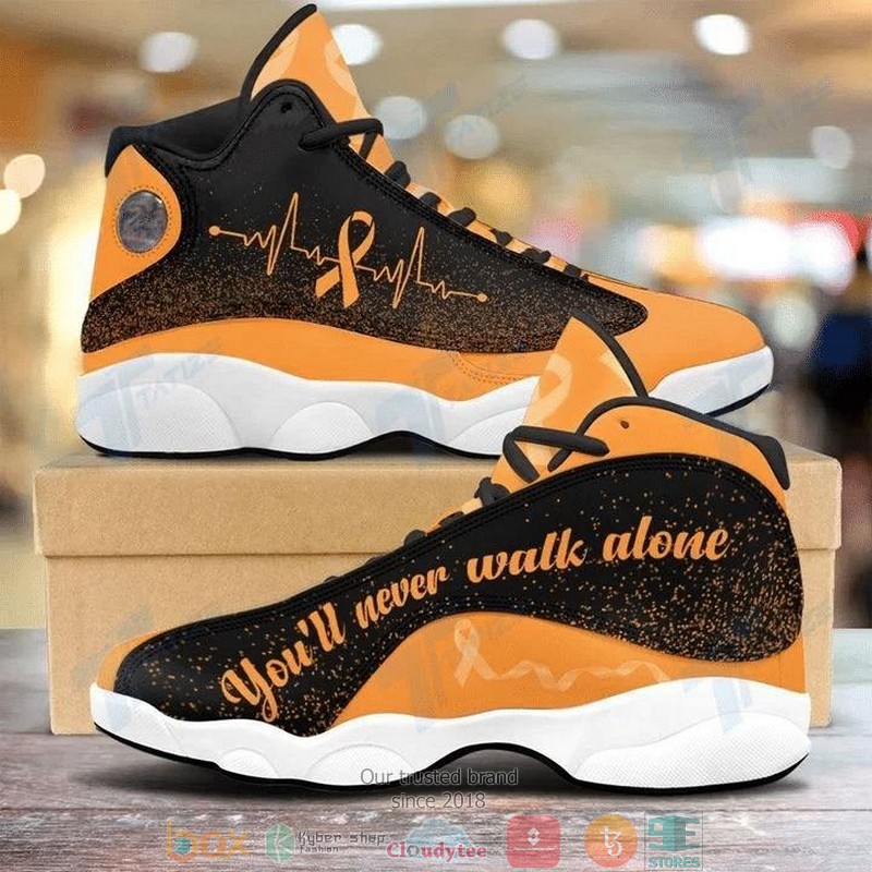 Multiple_Sclerosis_youll_never_walk_alone_Running_Air_Jordan_13_Sneaker_Shoes