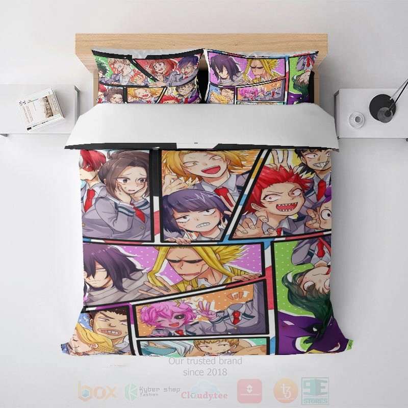 My_Hero_Academia_Class_1-A_characters_Cool_Bedding_Set