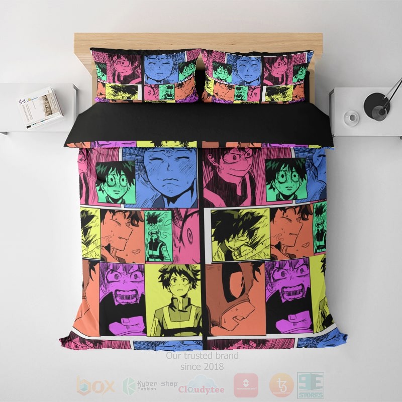 My_Hero_academia_Cool_All_Heroes_Picture_Style_Bedding_Set