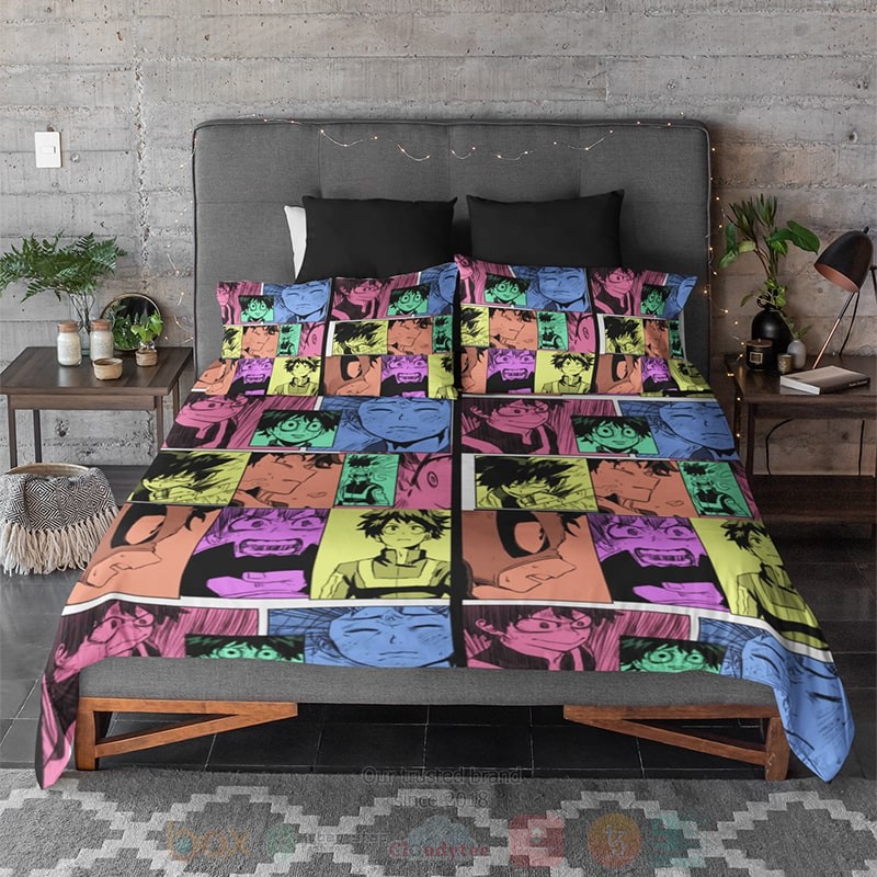 My_Hero_academia_Cool_All_Heroes_Picture_Style_Bedding_Set_1