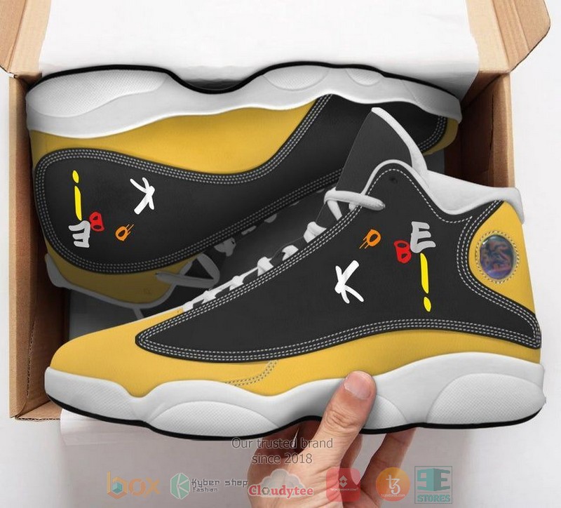 NBA_Kobe_Los_Angeles_Lakers_Team_Air_Jordan_13_shoes