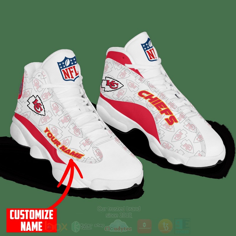 NFL_Kansas_City_Chiefs_Custom_Name_Air_Jordan_13_Shoes