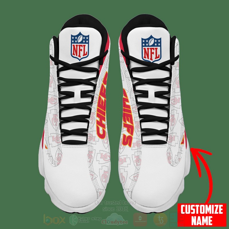 NFL_Kansas_City_Chiefs_Custom_Name_Air_Jordan_13_Shoes_1