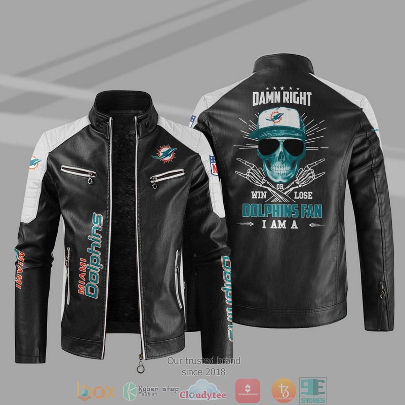NFL_Miami_Dolphins_I_Am_A_Dolphins_Fan_Block_Leather_Jacket