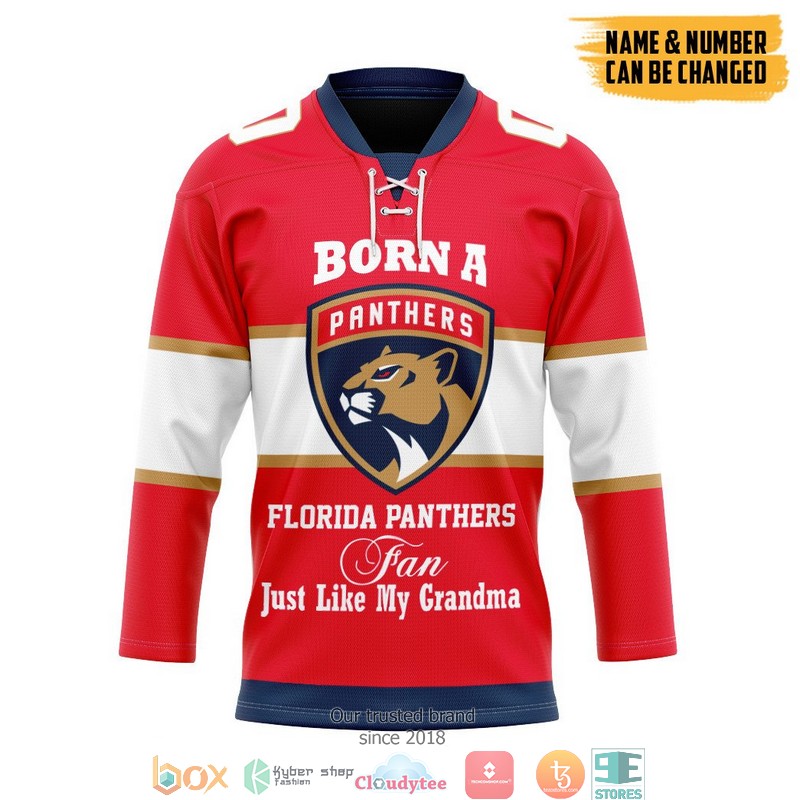 NHL_Born_A_Florida_Panthers_Fan_Just_Like_My_Grandma_Custom_Name_And_Number_Hockey_Jersey