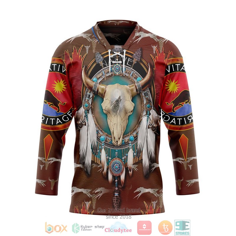 Native_American_Buffalo_Hockey_Jersey_Shirt