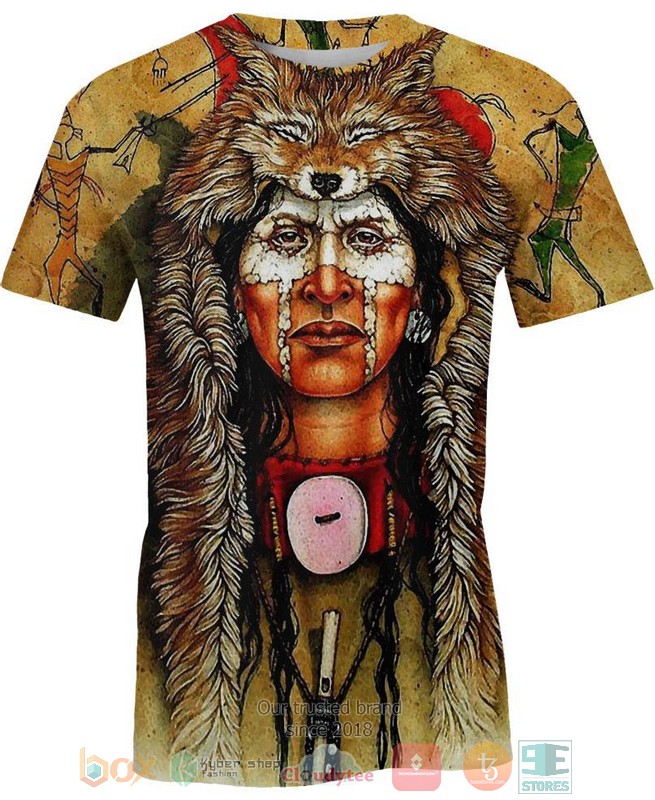 Native_Fur_Hat_American_3D_Shirt_Hoodie_1