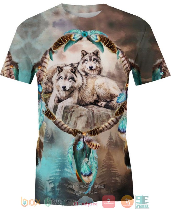 Native_Lovely_Wolf_3D_Shirt_Hoodie_1
