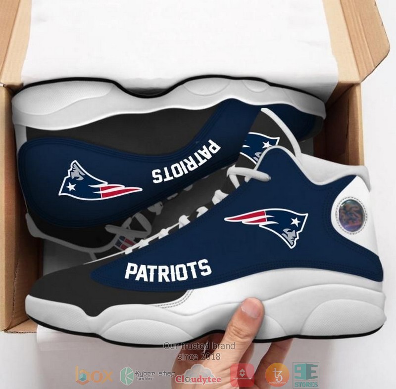 New_England_Patriots_NFL_big_logo_Football_Team_5_Air_Jordan_13_Sneaker_Shoes