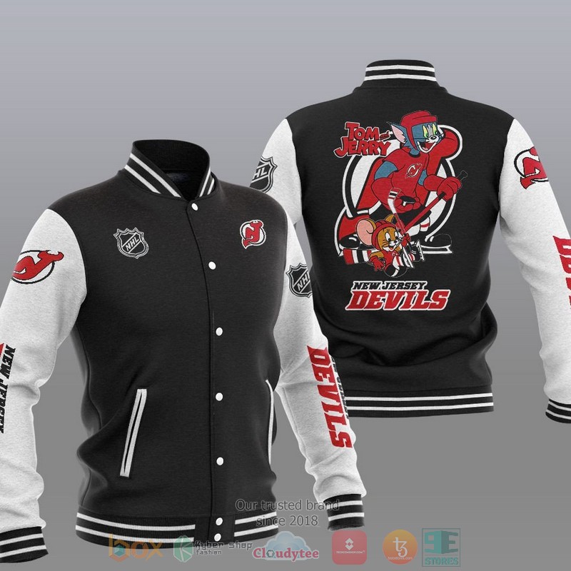 New_Jersey_Devils_NHL_Tom_And_Jerry_Baseball_Jacket