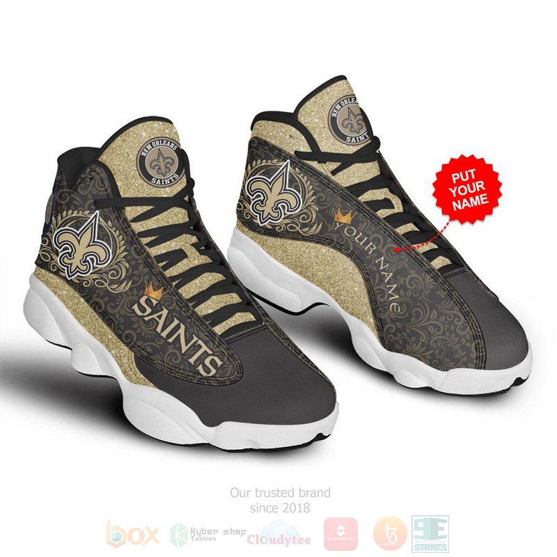 New_Orleans_Saints_NFL_Air_Jordan_13_Shoes