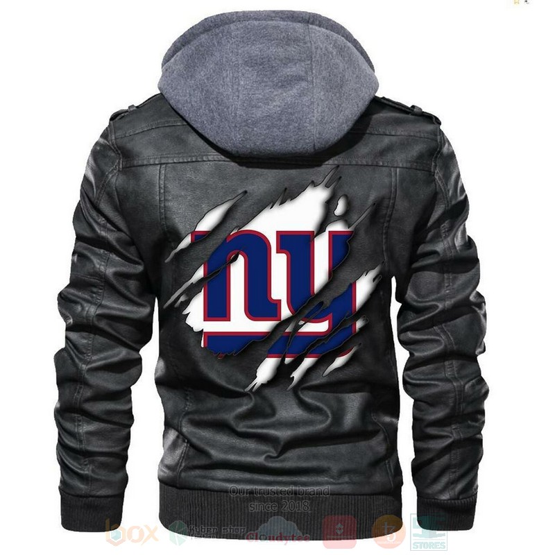 New_York_Giants_NFL_Football_Sons_of_Anarchy_Black_Motorcycle_Leather_Jacket